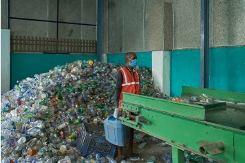 Sorted material ready for dispatch